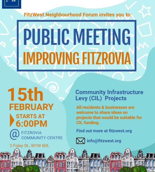 Public Meeting – Improving Fitzrovia
