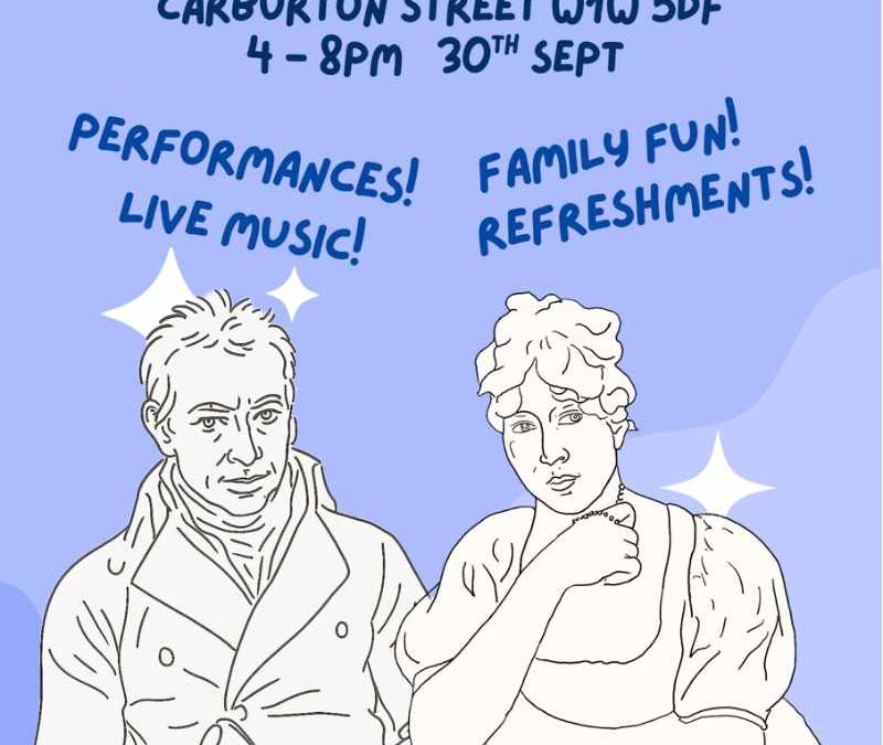 Notification of AGM and ways to get involved and enjoy Fitzrovia 